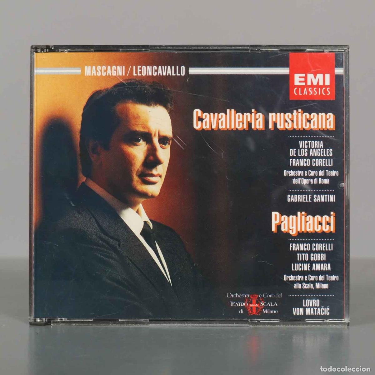 Music CDs: CD. Mascagni / Leoncavallo - Franco Corelli &ndash; Cavalleria Rusticana. Pagliacci