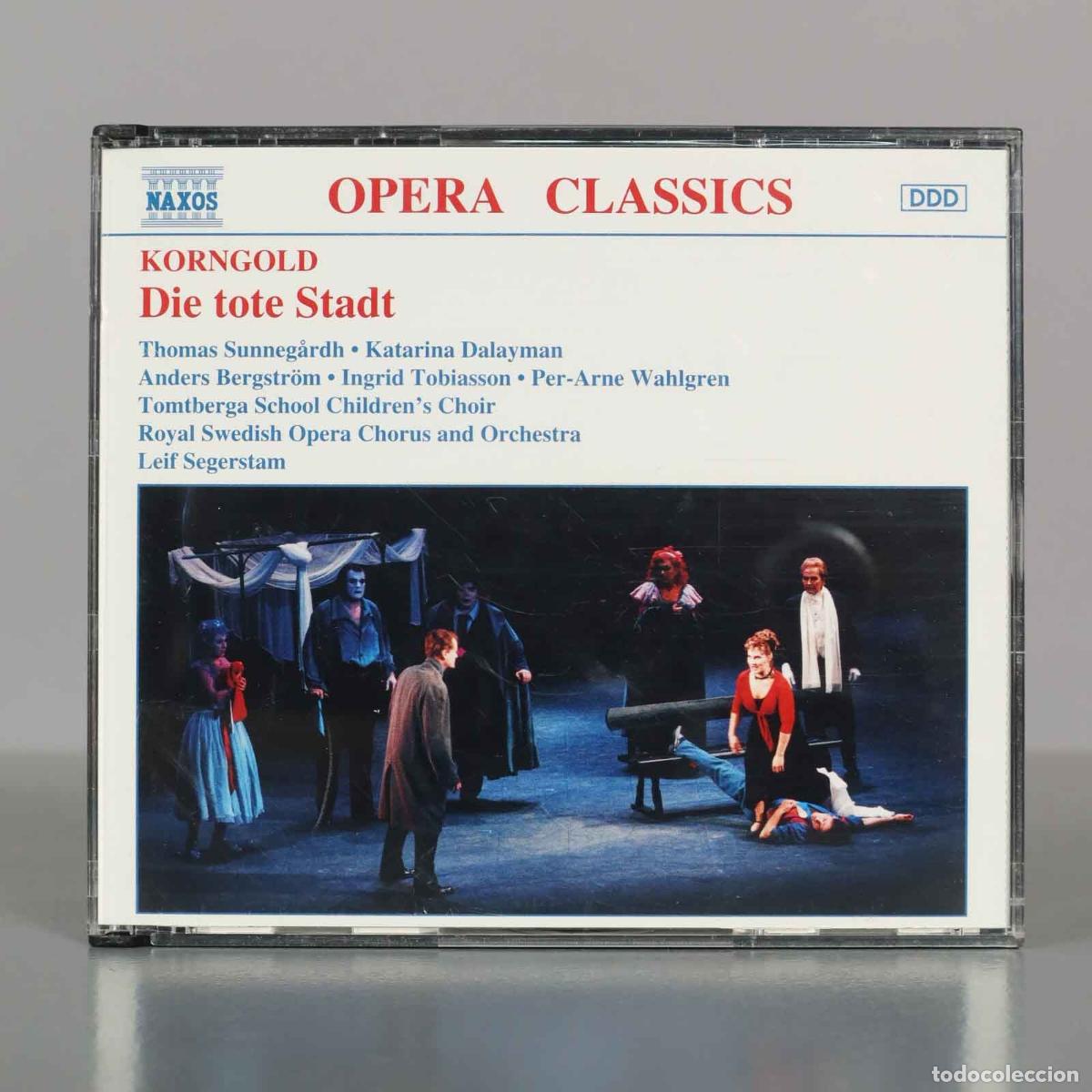 Music CDs: CD. Die Tote Stadt - Korngold, Thomas Sunneg&aring;rdh &bull; Dalayman, Bergstr&ouml;m &bull; Segerstam