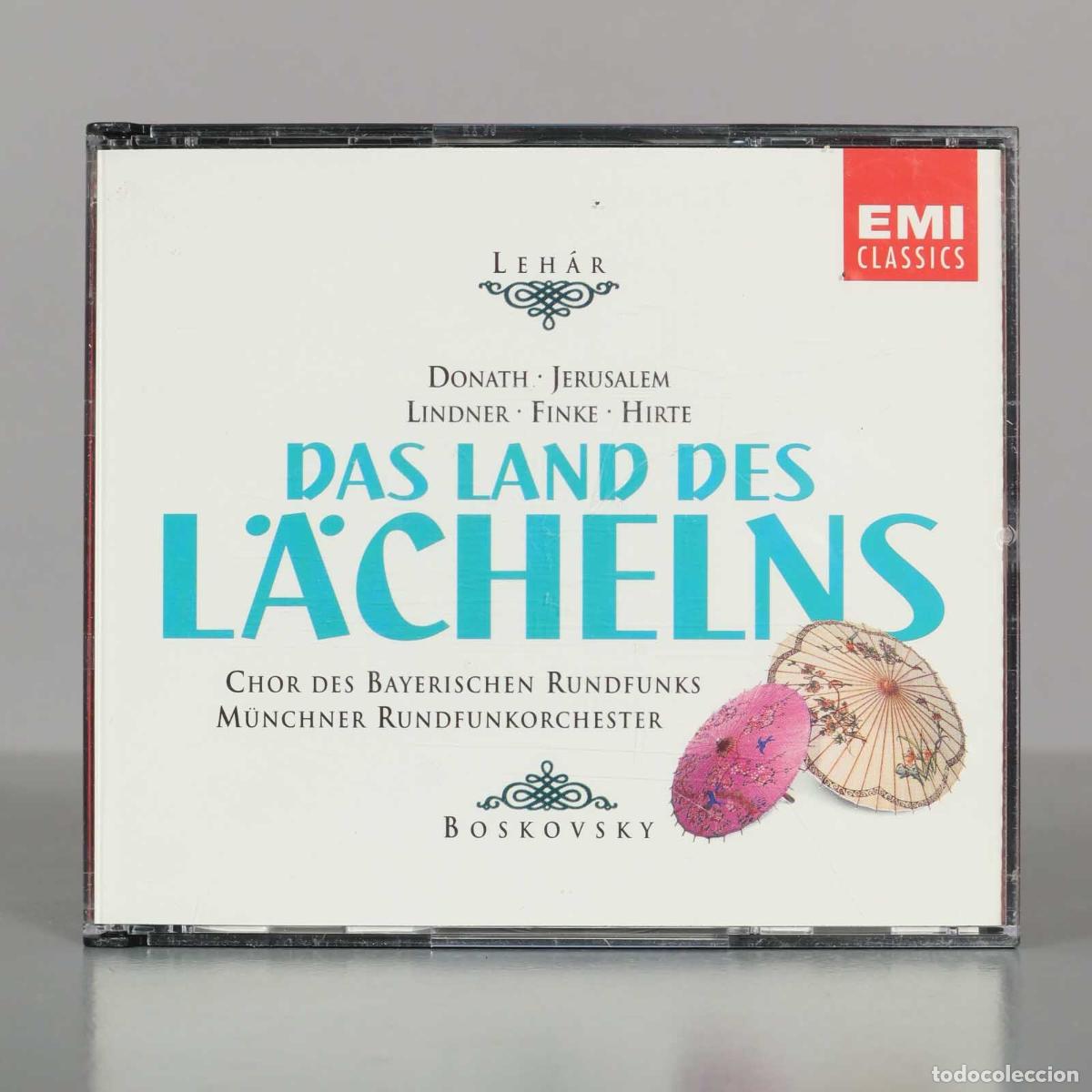 Music CDs: CD. Das Land Des L&auml;chelns - Franz Leh&aacute;r, Donath &bull; Jerusalem &bull; Lindner &bull; Finke &bull; Hirte &bull; Boskovsky
