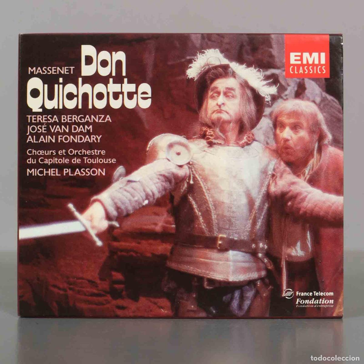 Music CDs: CD. Don Quichotte - Massenet - Teresa Berganza, Jos&eacute; van Dam, Alain Fondary, Michel Plasson