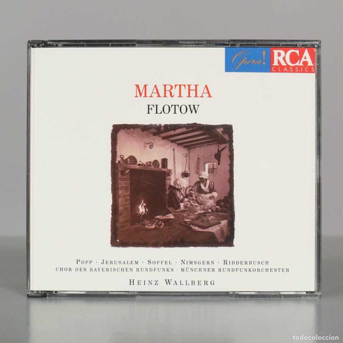 Music CDs: CD. Martha - Friedrich von Flotow - Popp &middot; Jerusalem &middot; Soffel &middot; Nimsgern &middot; Ridderbusch &middot; Wallberg