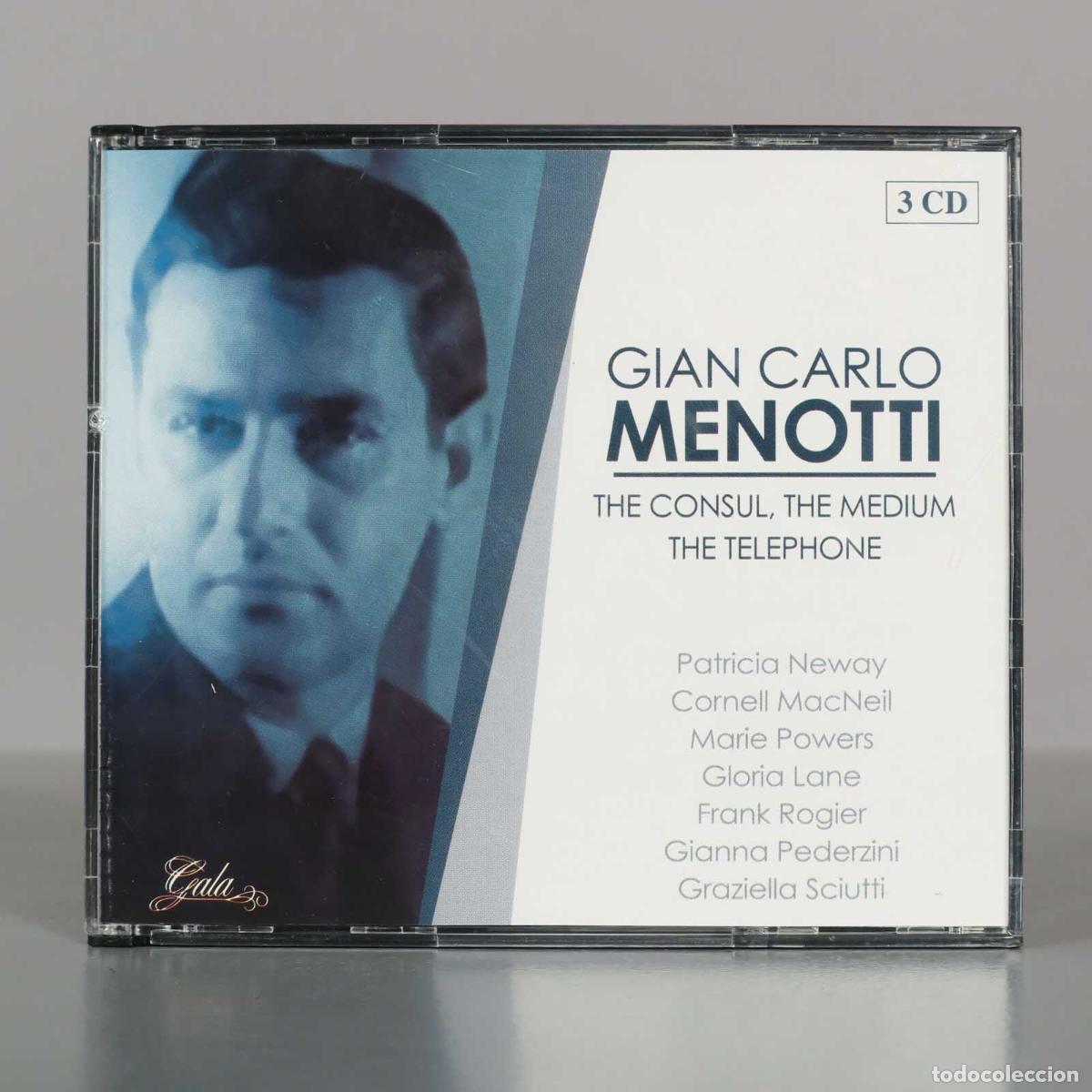 Music CDs: CD. Gian Carlo Menotti - Various &ndash; The Consul, The Medium, The Telephone
