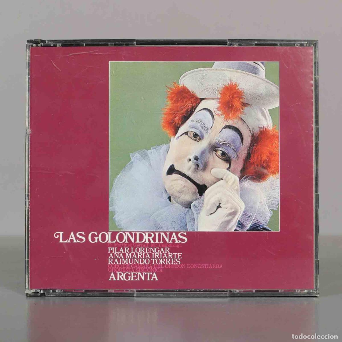 CDs de Musique: CD. Las Golondrinas - G. Mart&iacute;nez Sierra, J. M&ordf; Usandizaga, Pilar Lorengar, Ana Mar&iacute;a Iriarte,