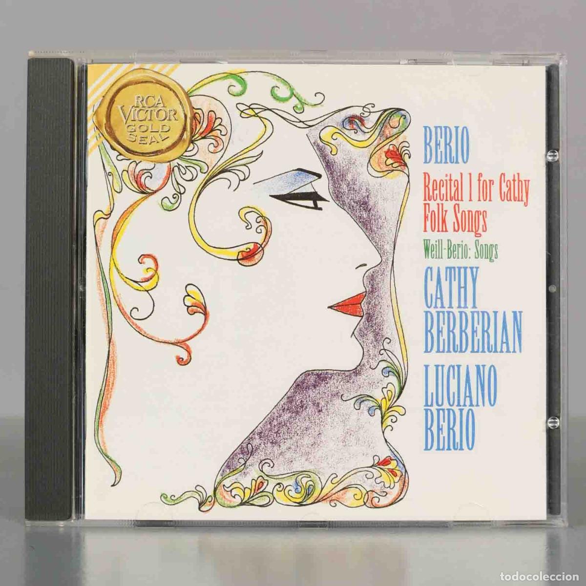 CDs de Musique: CD. Luciano Berio - Cathy Berberian, Weill &ndash; Recital 1 For Cathy / Folk Songs / Weill-Berio : Songs