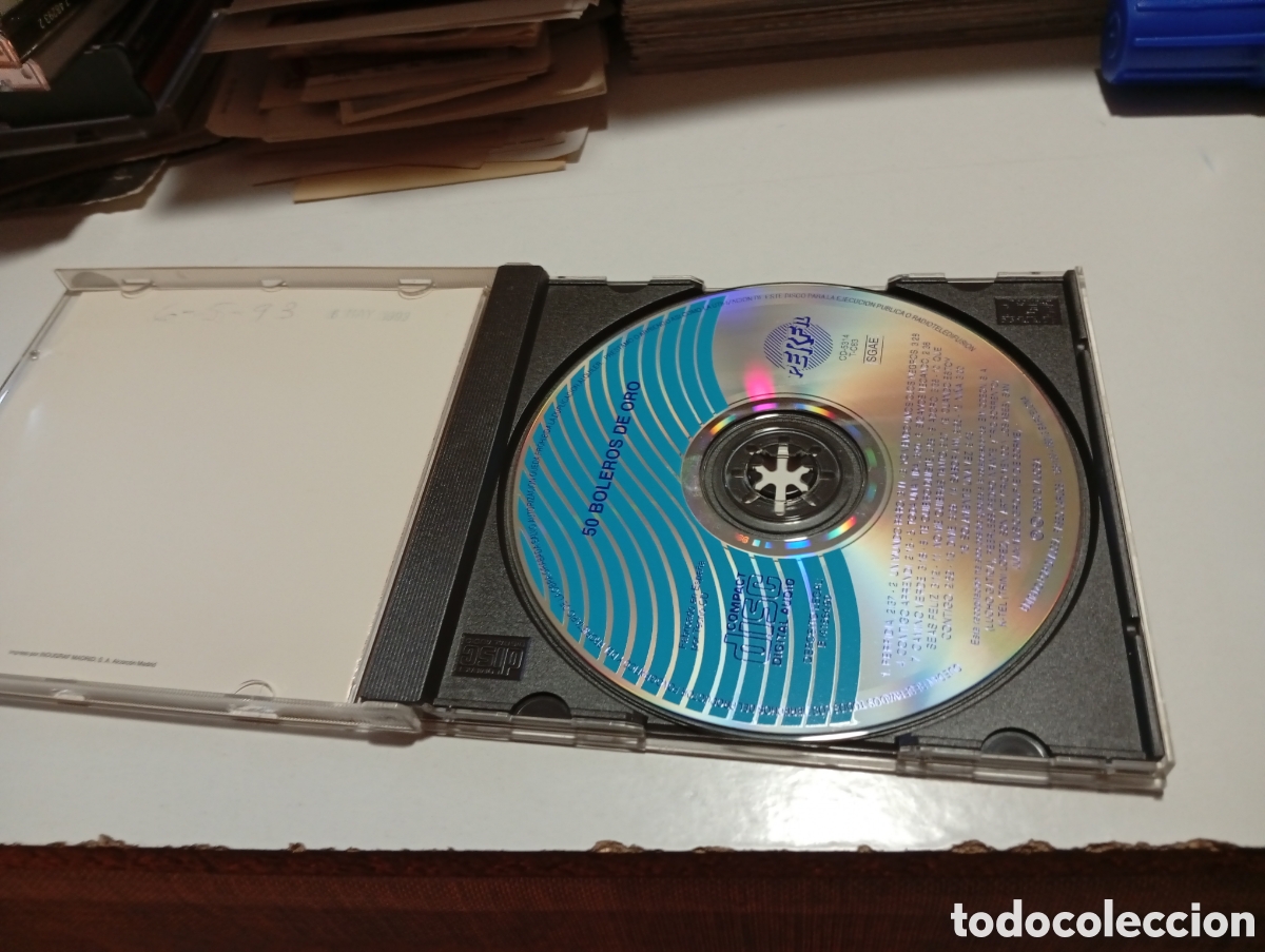 CDs de m&uacute;sica: CD 50 boleros de oro - Foto 2