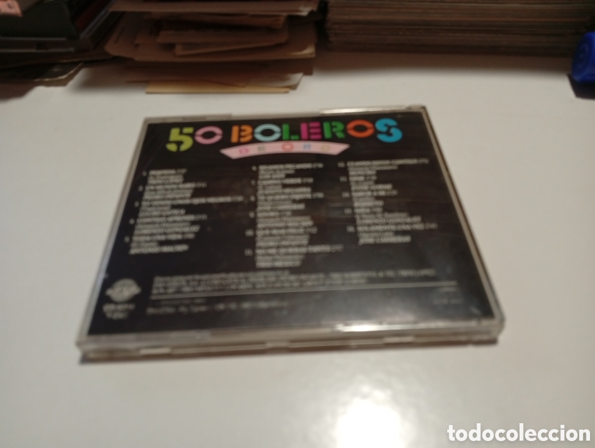 CDs de m&uacute;sica: CD 50 boleros de oro - Foto 4