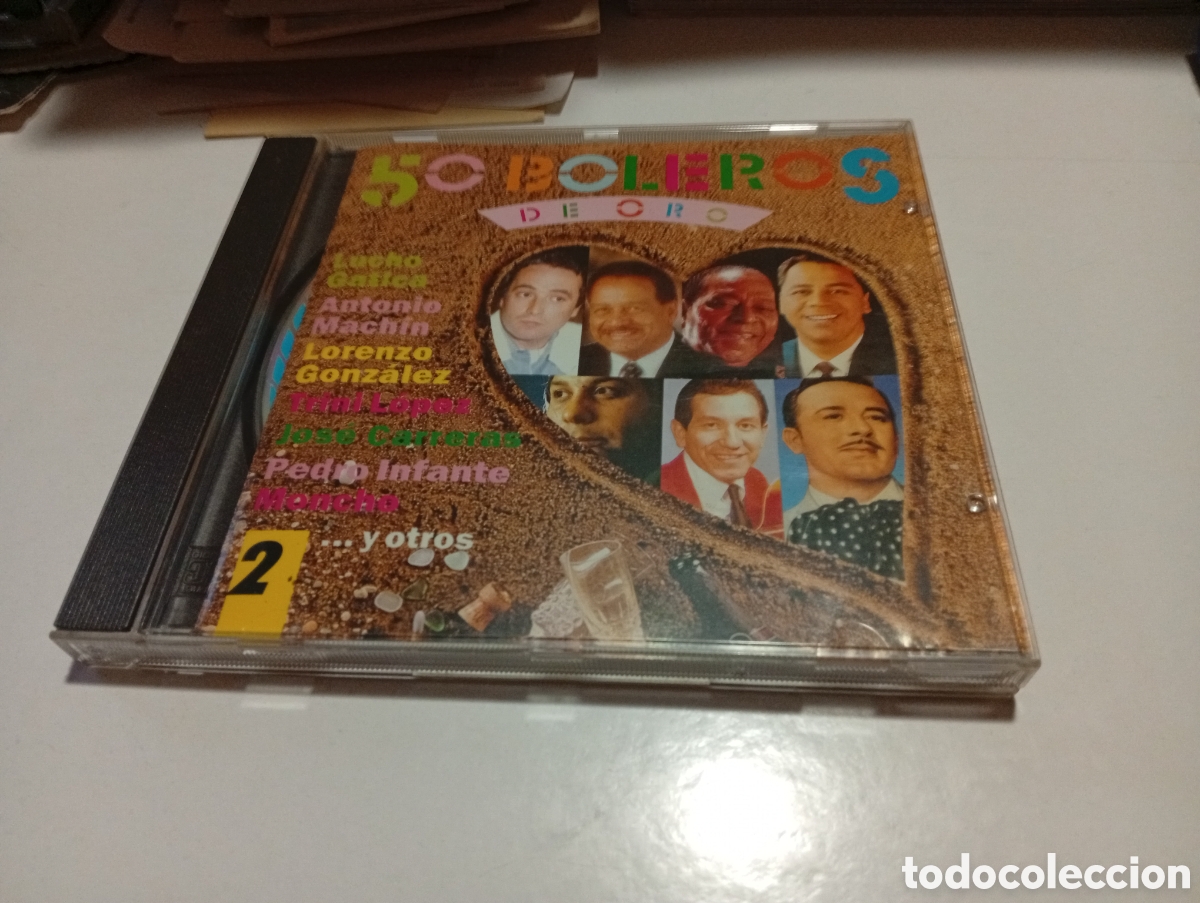 CDs de m&uacute;sica: CD 50 boleros de oro - Foto 1