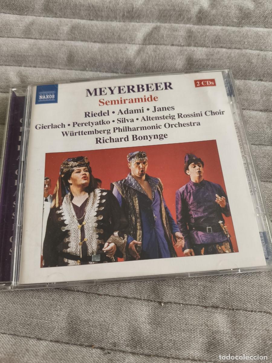 CDs de m&uacute;sica: MEYERBEER. SEMIRAMIDE. DOBLE COMPACTO NAXOS - Foto 1