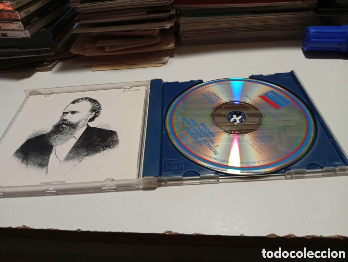 CDs de m&uacute;sica: CD Brahms Piano Concerto n2 - Foto 2