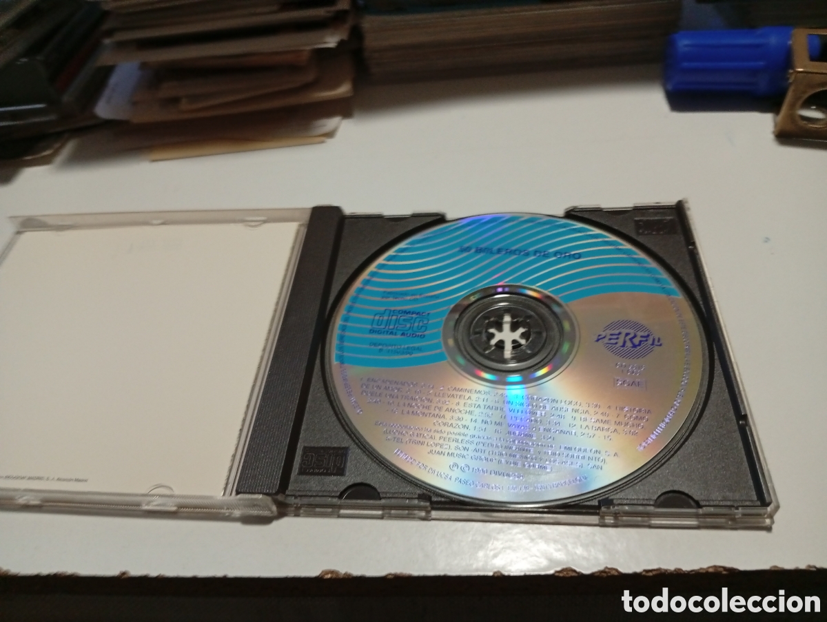 CDs de m&uacute;sica: CD 50 boleros de oro 1 - Foto 2
