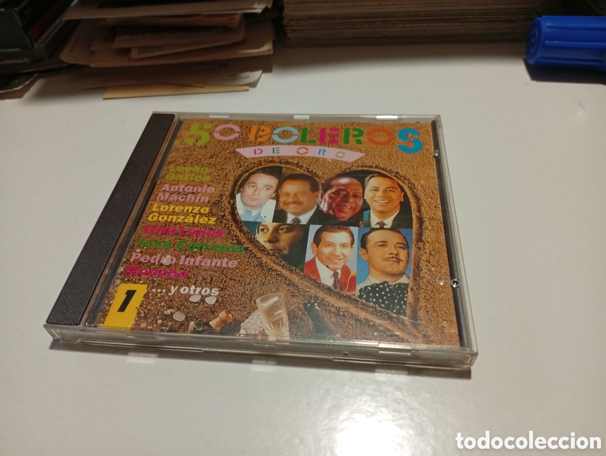 CDs de m&uacute;sica: CD 50 boleros de oro 1 - Foto 1