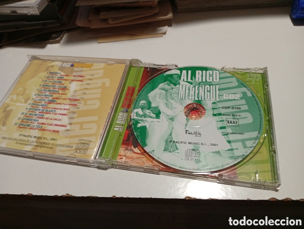 CDs de m&uacute;sica: CD al Rico merengue 2 - Foto 2