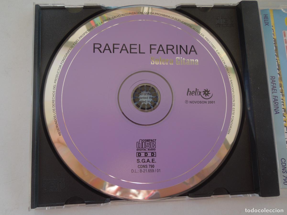 CDs de m&uacute;sica: RAFAEL FARINA - SOLERA GITANA - CD - Foto 2