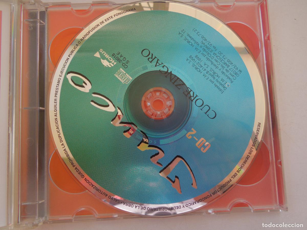 CDs de m&uacute;sica: JUNCO - CORE ZINGARO - CORAZON GITANO - 2CD,S HORUS -1998 - Foto 2
