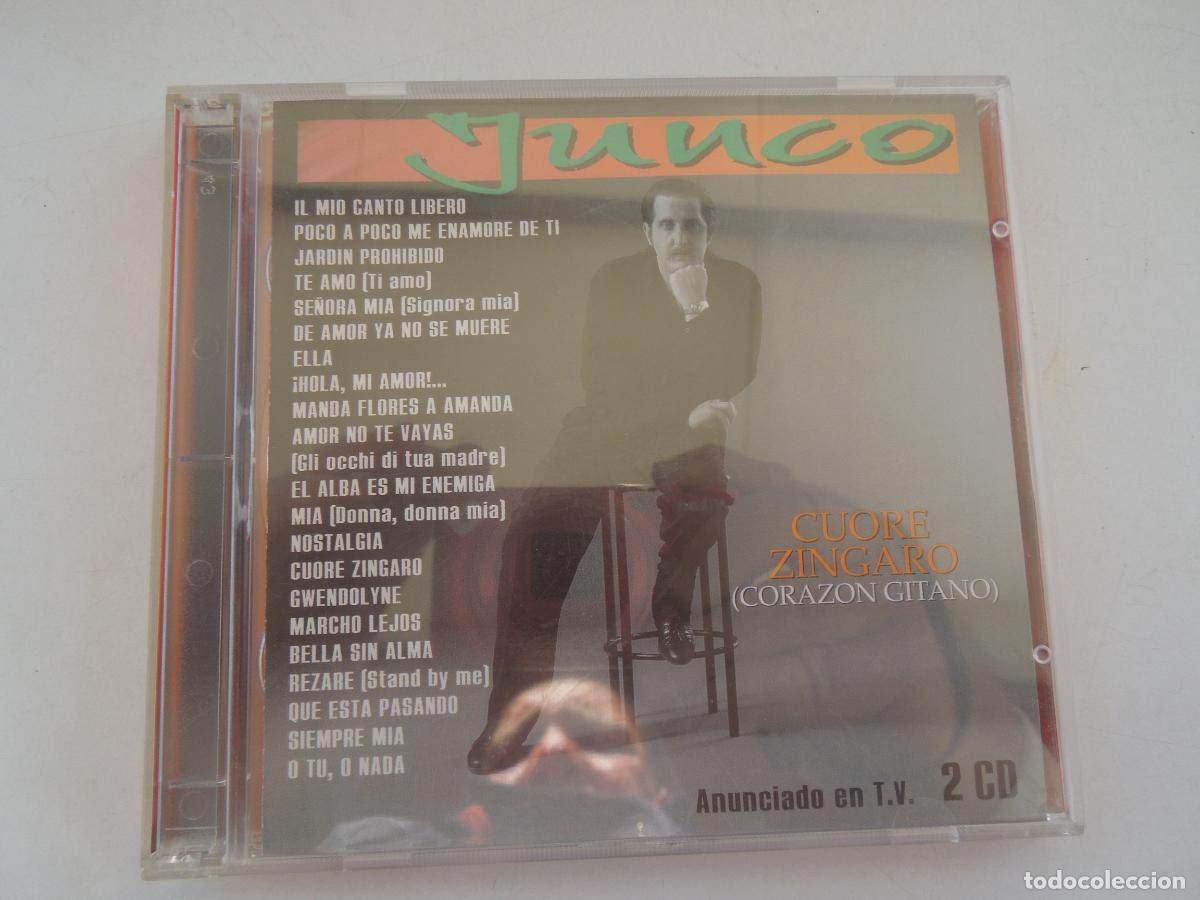 CDs de m&uacute;sica: JUNCO - CORE ZINGARO - CORAZON GITANO - 2CD,S HORUS -1998 - Foto 1