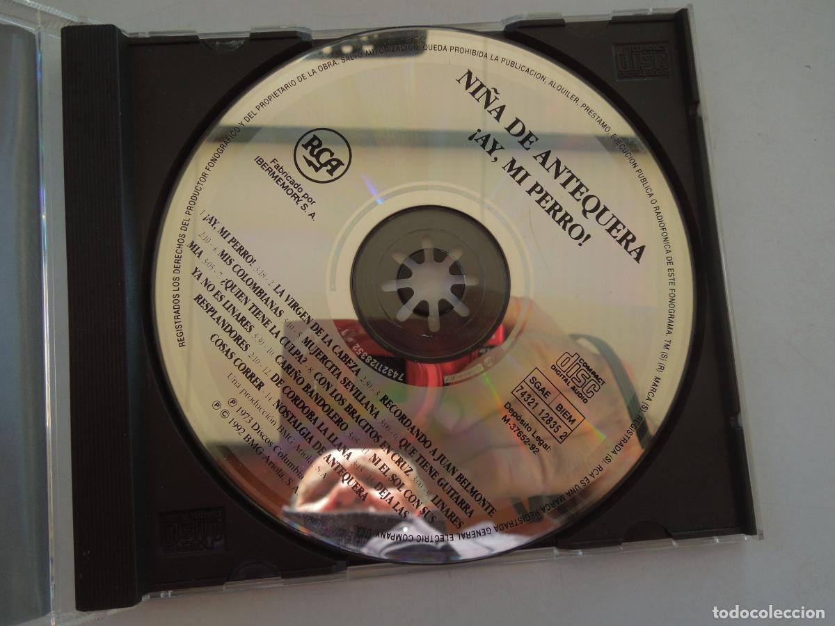 CDs de m&uacute;sica: NI&Ntilde;A DE ANTEQUERA - CD BMG ARIOLA 1992 - Foto 2