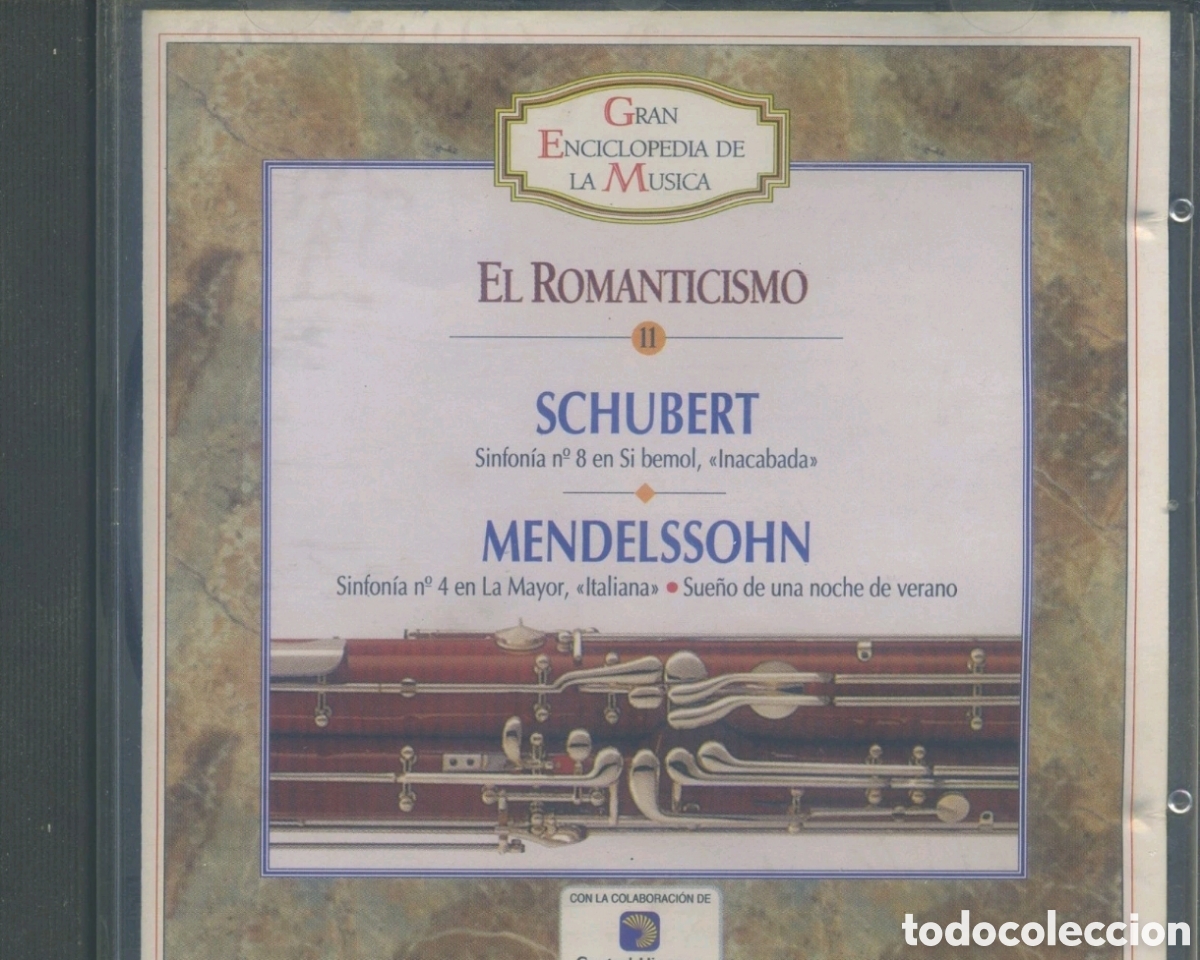 CDs de m&uacute;sica: El Romanticismo: Schubert / Mendelssohn - Foto 1