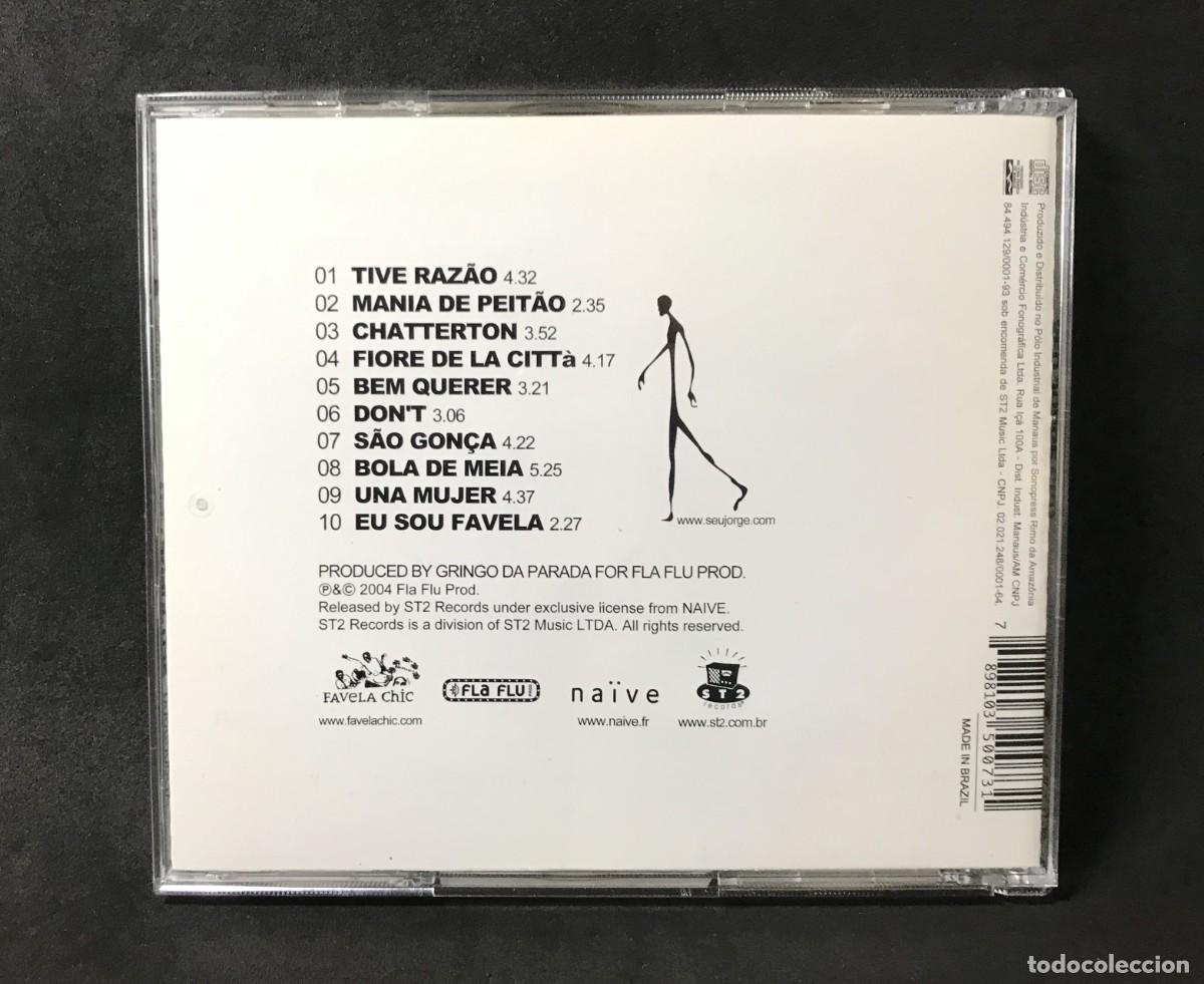 CDs de m&uacute;sica: Seu Jorge &ndash; Cru - CD - ST2 Records - Foto 2