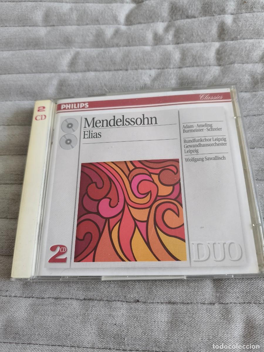 CDs de m&uacute;sica: MENDELSSOHN. ELIAS. DOBLE COMPACTO PHILIPS. - Foto 1