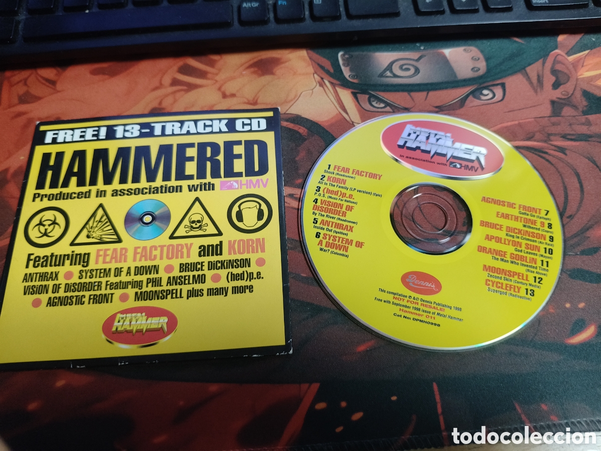CDs de m&uacute;sica: Metal hammer hammered CD - Foto 3