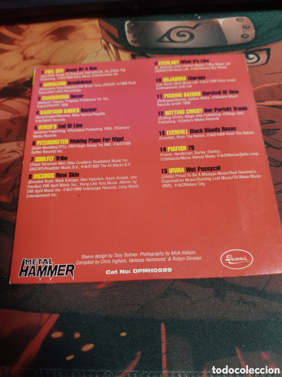 CDs de m&uacute;sica: Metal hammer volumen 5 CD - Foto 2