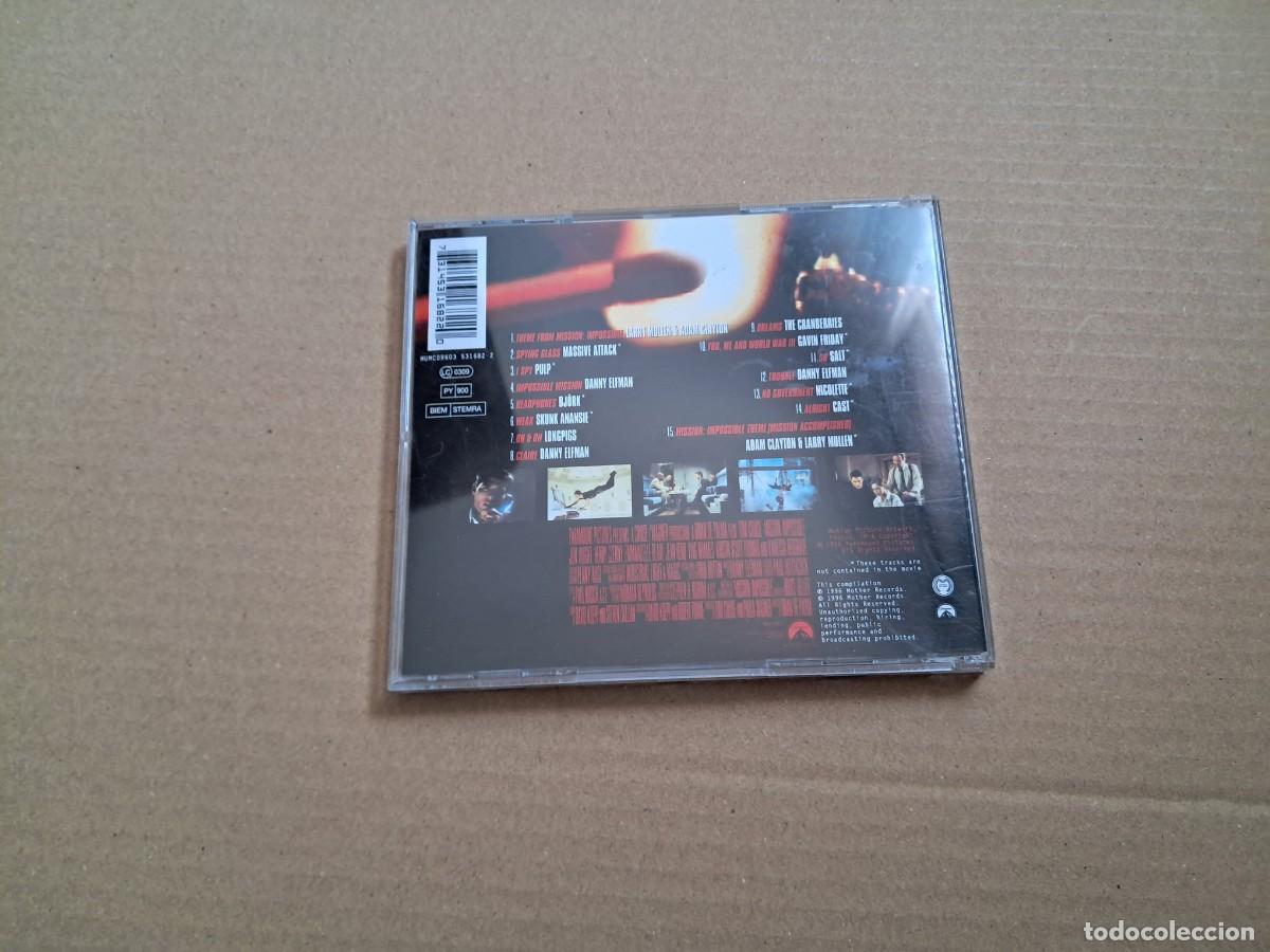 CDs de m&uacute;sica: BANDA SONORA - MISSION IMPOSSIBLE CD 1996 - Foto 3