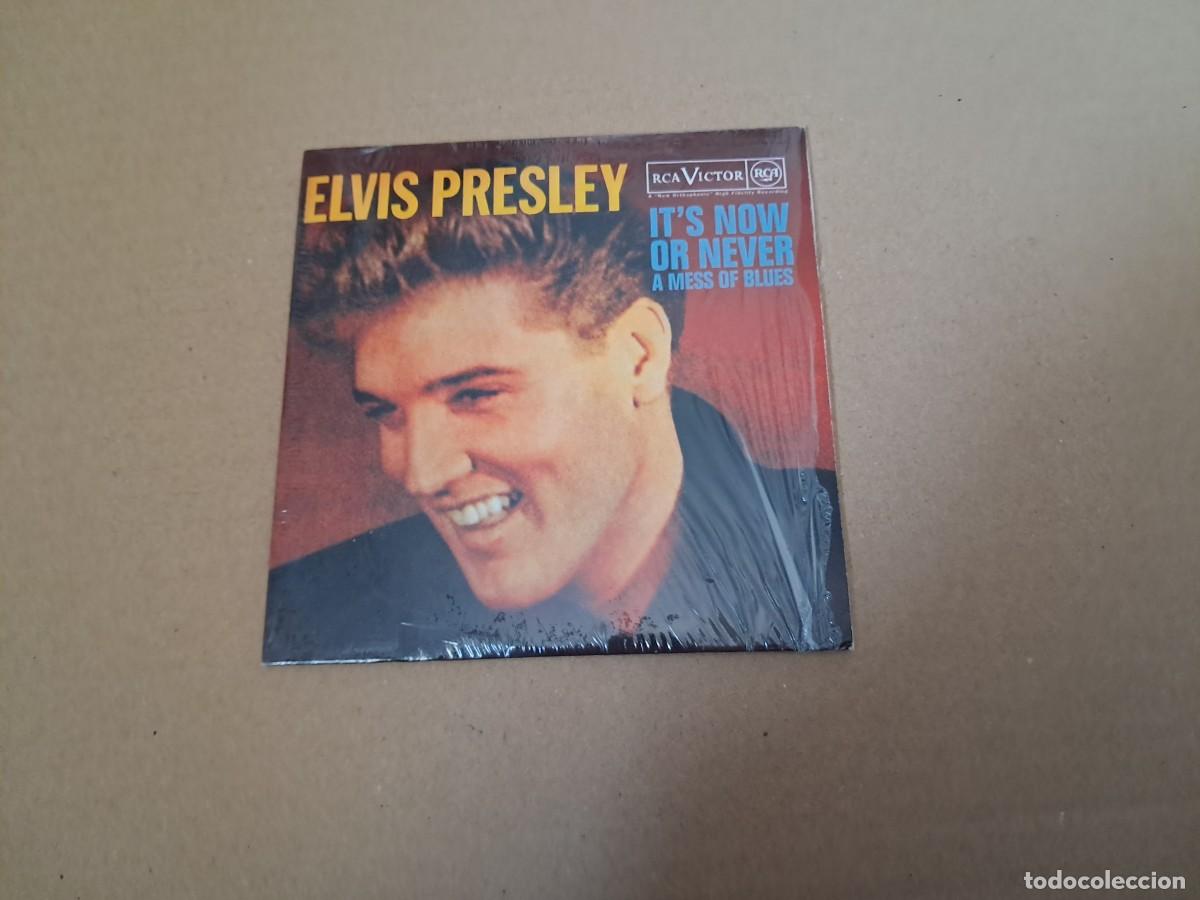 CDs de m&uacute;sica: ELVIS PRESLEY - IT&acute;S NOW OR NEVER CD SINGLE - Foto 1