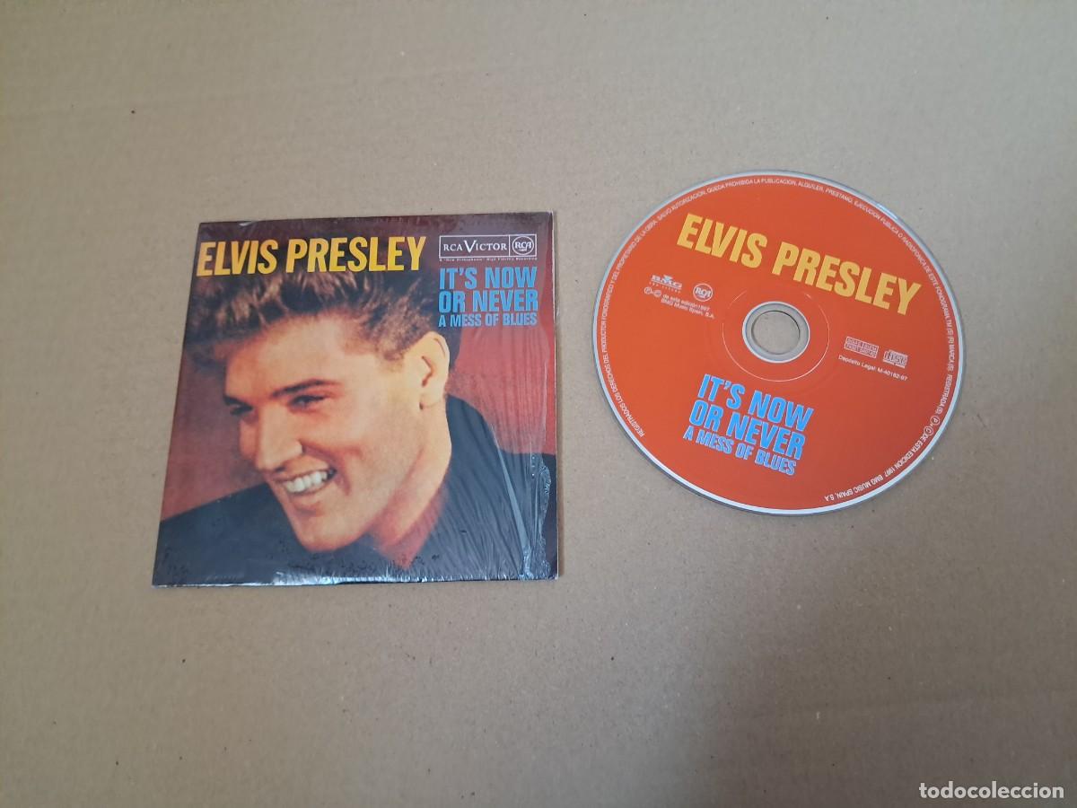 CDs de m&uacute;sica: ELVIS PRESLEY - IT&acute;S NOW OR NEVER CD SINGLE - Foto 2