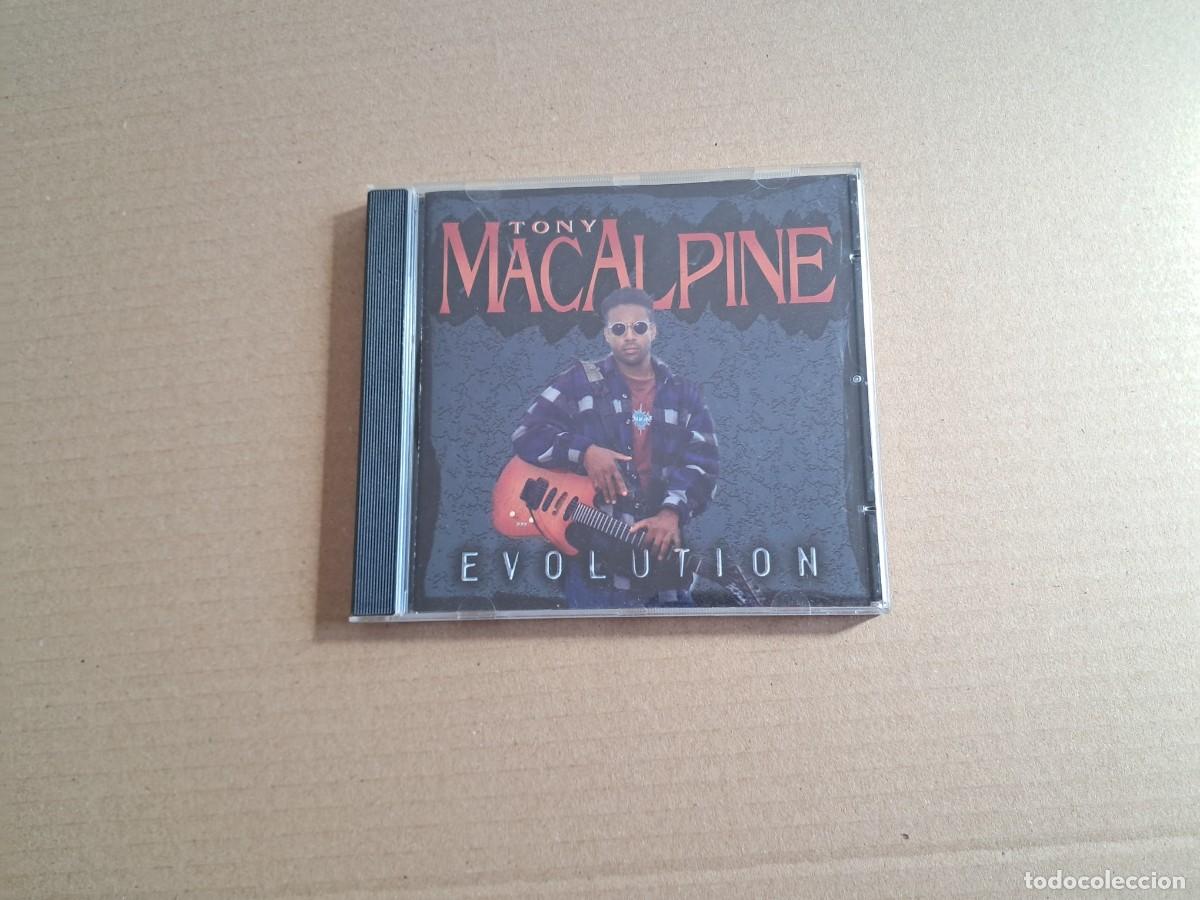 CDs de m&uacute;sica: TONY MACALPINE - EVOLUTION CD 1995 HEAVY METAL - Foto 1