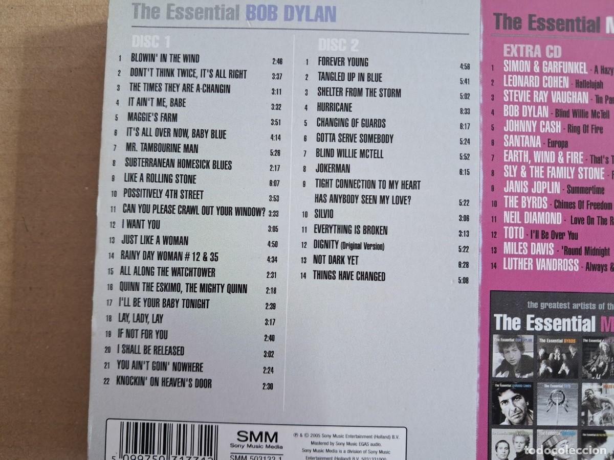CDs de m&uacute;sica: BOB DYLAN - THE ESSENTIAL BOB DYLAN 3 CD&acute;S 2005 - Foto 5