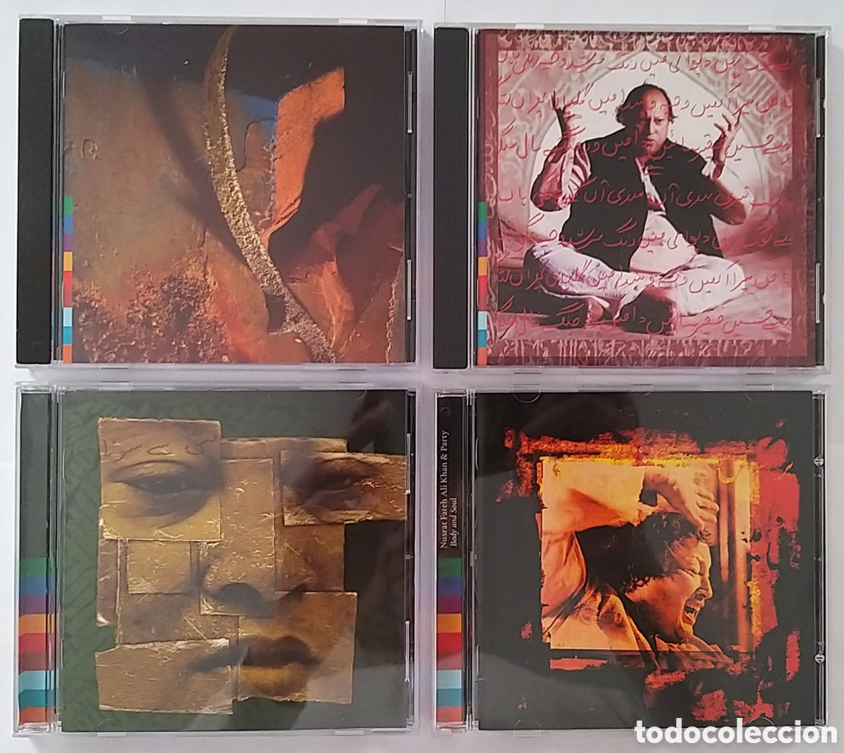 Musik-CDs: NUSRAT FATEH ALI KHAN x 4 ALBUMS