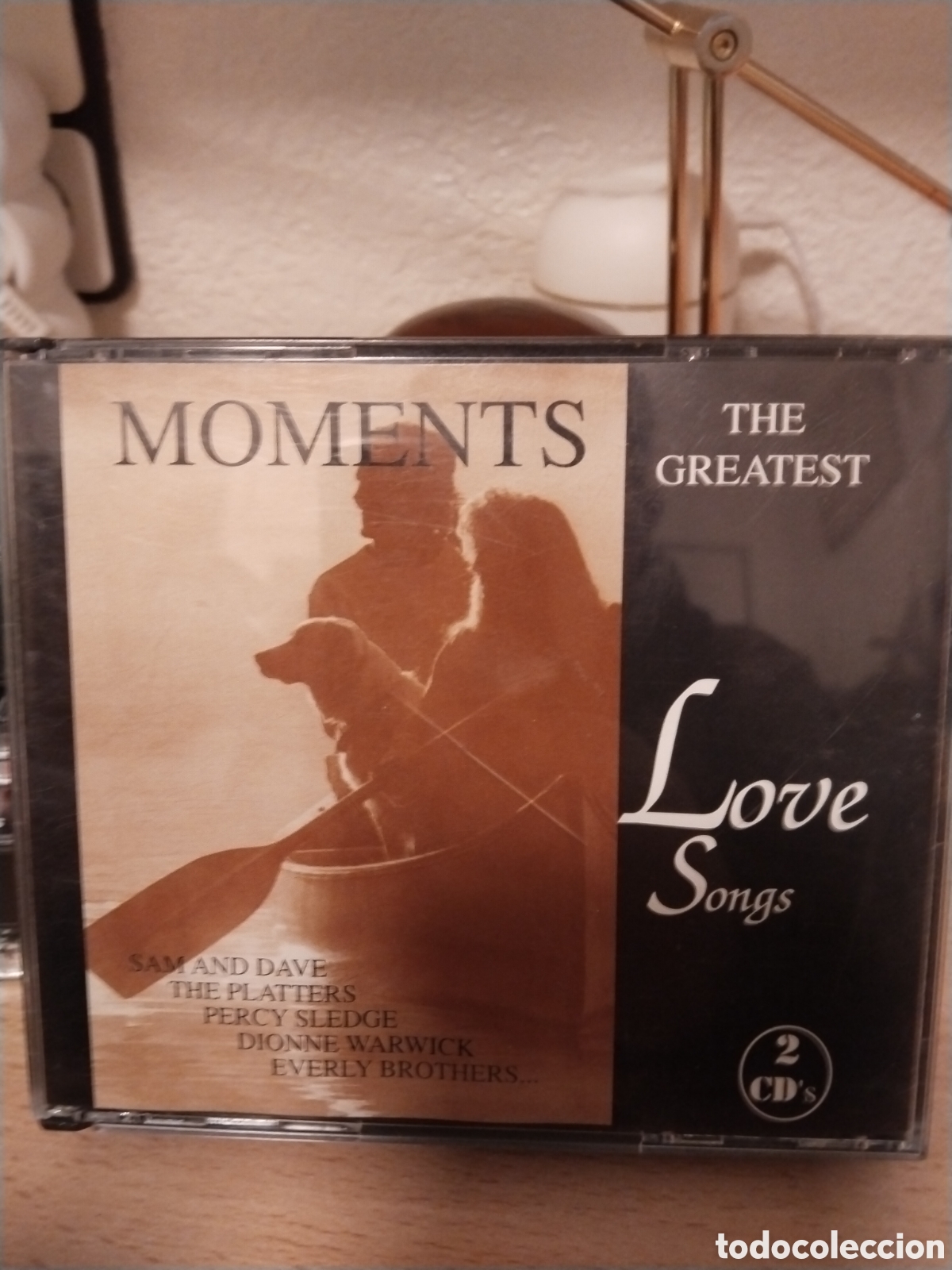 CDs de Musique: Moments the greatest love songs recopilatorio de grupos cl&aacute;sicos de canci&oacute;n rom&aacute;ntica