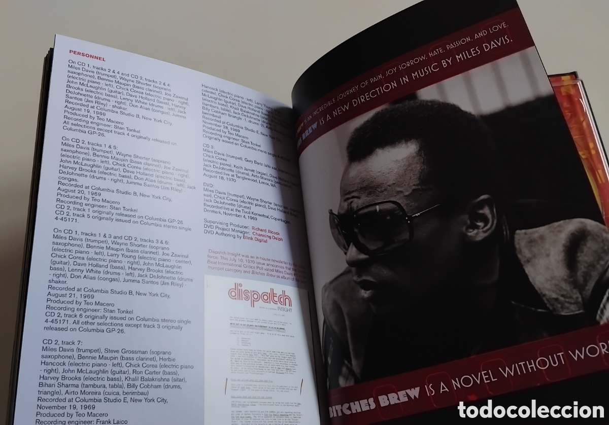 CDs de m&uacute;sica: Miles Davis, bitches brew 40th CD+DVD - Foto 3