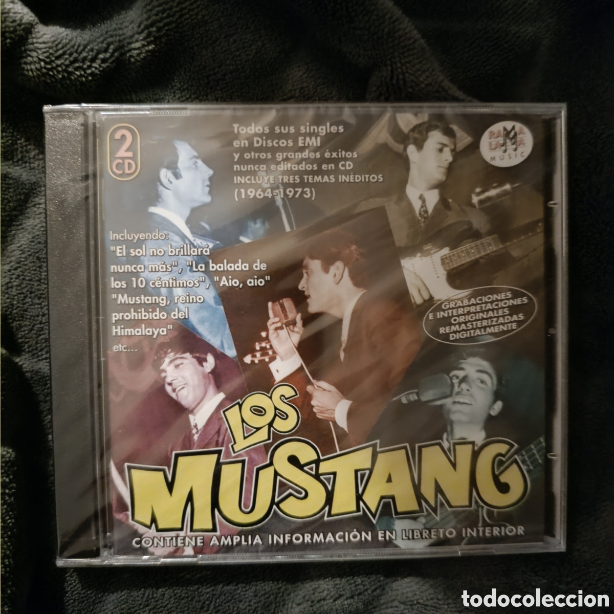 CDs de m&uacute;sica: CD Los Mustang - todos sus singles en EMI - Foto 1