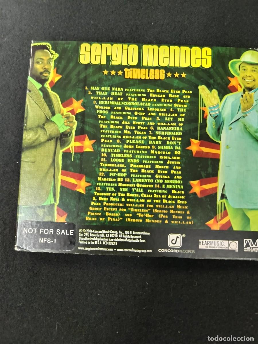 CDs de m&uacute;sica: SERGIO MENDES. TIMELESS - Foto 2