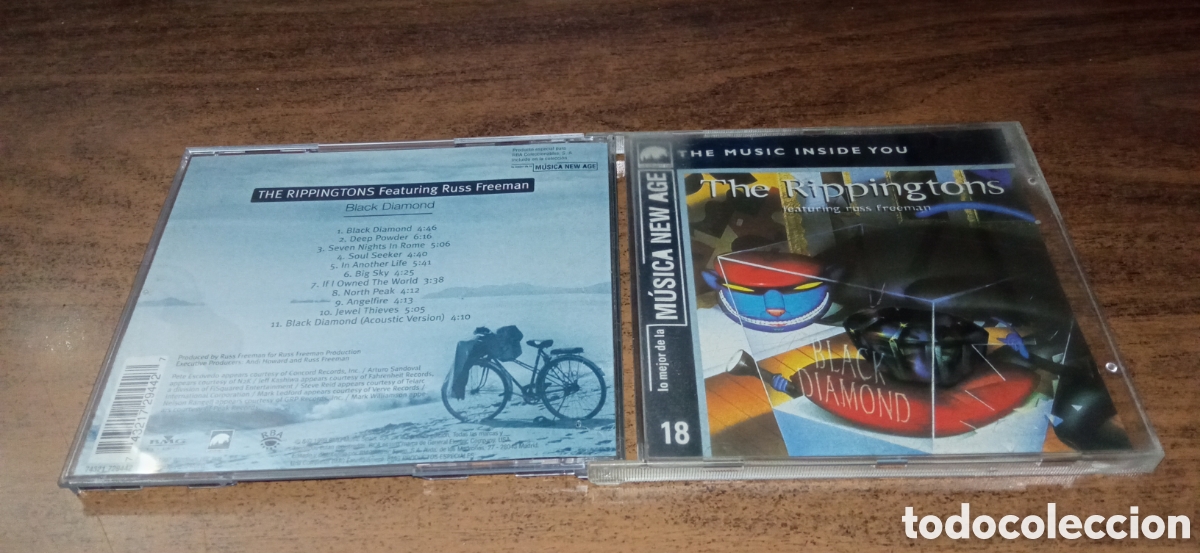 CD di Musica: THE RIPPINGTONS Fest. Russ Freeman - BLACK DIAMOND )1999)