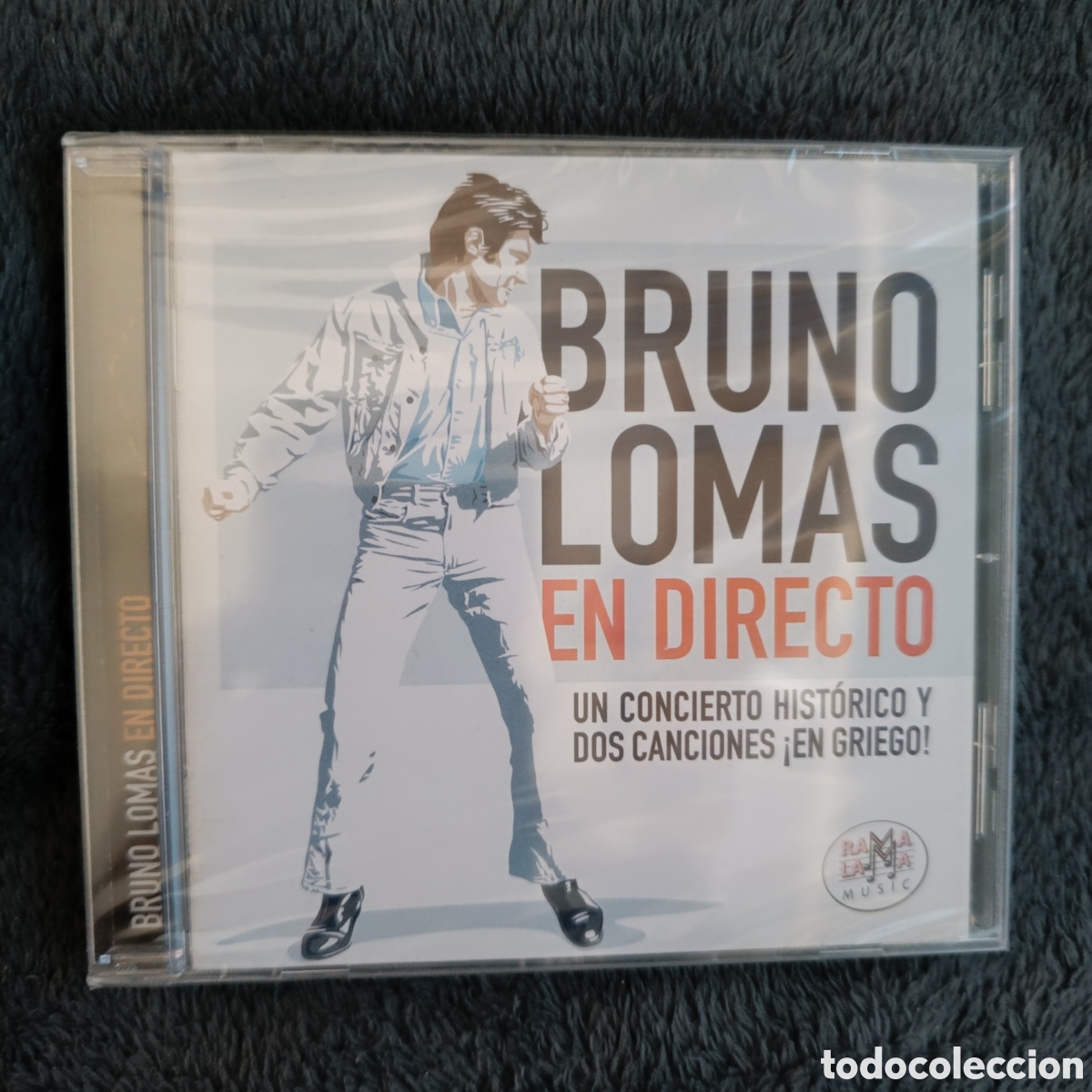 CDs de m&uacute;sica: CD Bruno Lomas - en directo - Foto 1