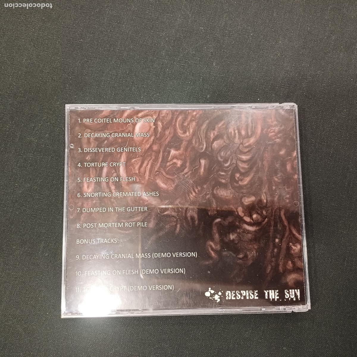 CDs de m&uacute;sica: HUMAN REPUGNANCE/POST MORTEM ROT PILE/CD METAL. - Foto 3