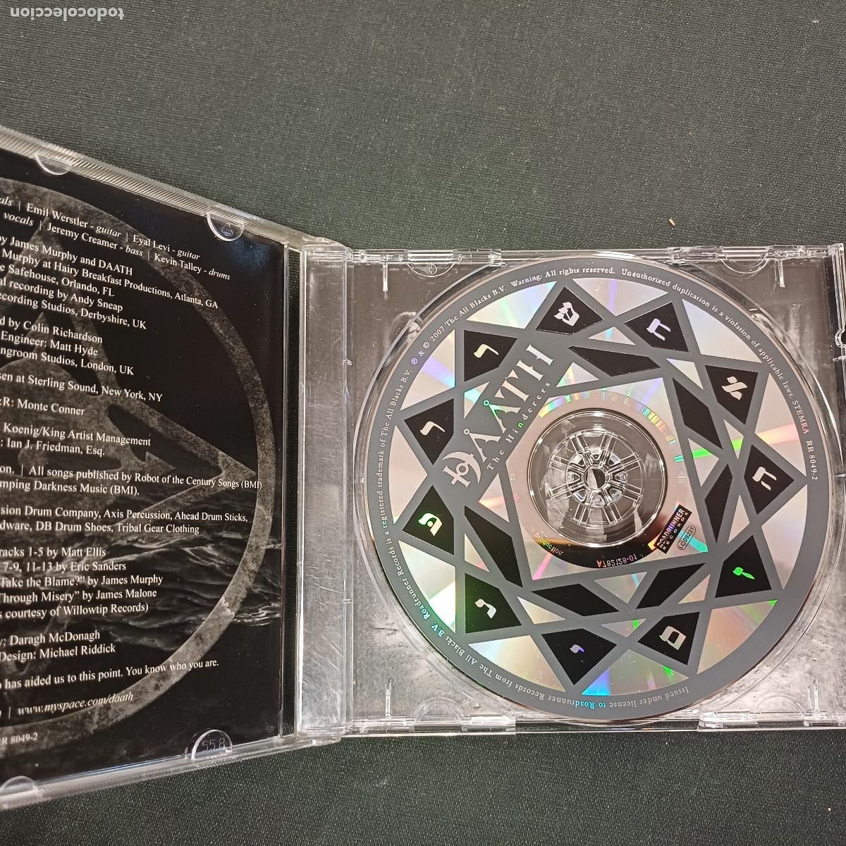 CDs de m&uacute;sica: DAATH/THE HINDERRERS/CD METAL. - Foto 2
