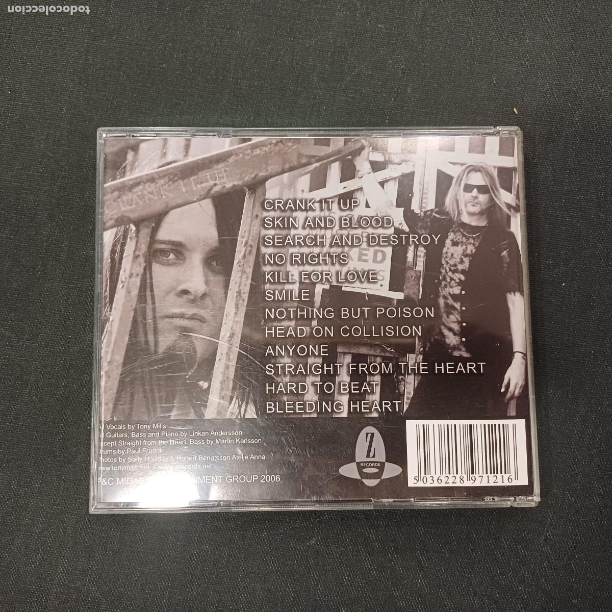 CDs de m&uacute;sica: THE ANDERSSON MILLS PROJECT/CRANK IT UP/CD METAL. - Foto 3