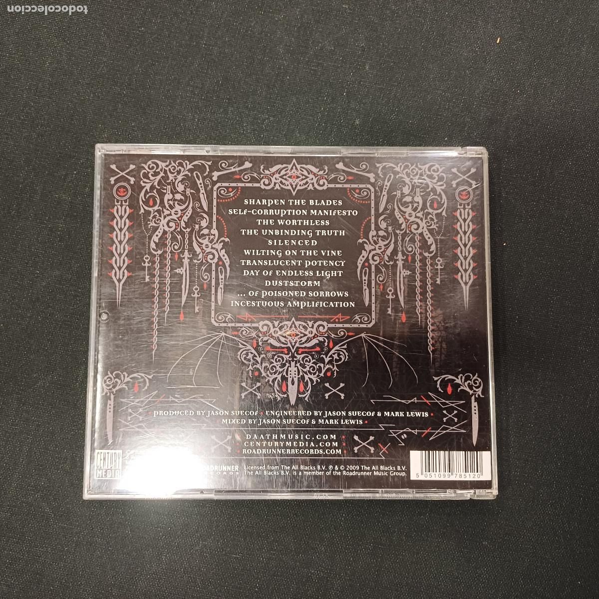 CDs de m&uacute;sica: DAATH/THE CONCEALERS/CD METAL. - Foto 3