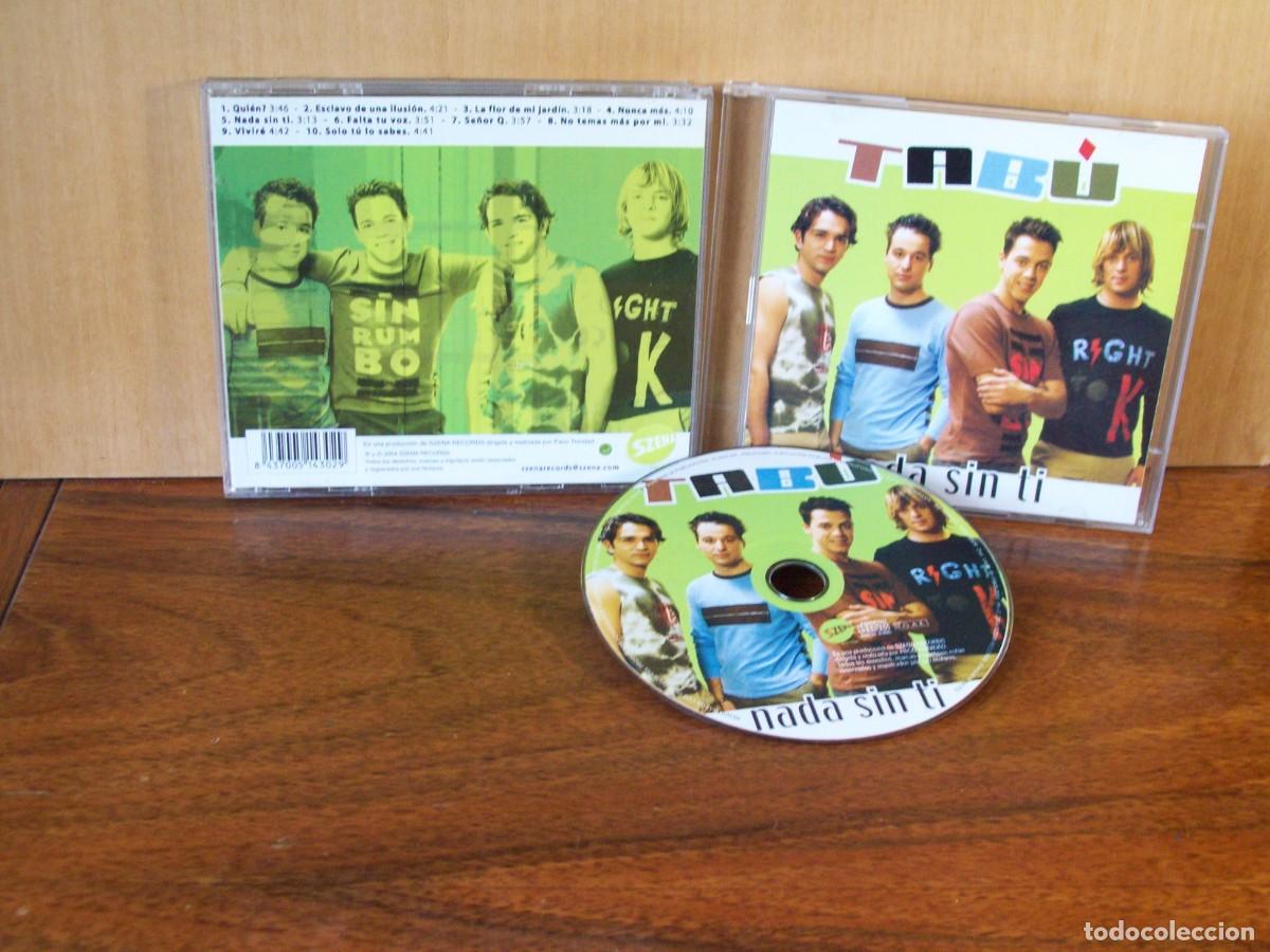 CDs de m&uacute;sica: TABU - NADA SIN TI - CD --------------------- - Foto 1