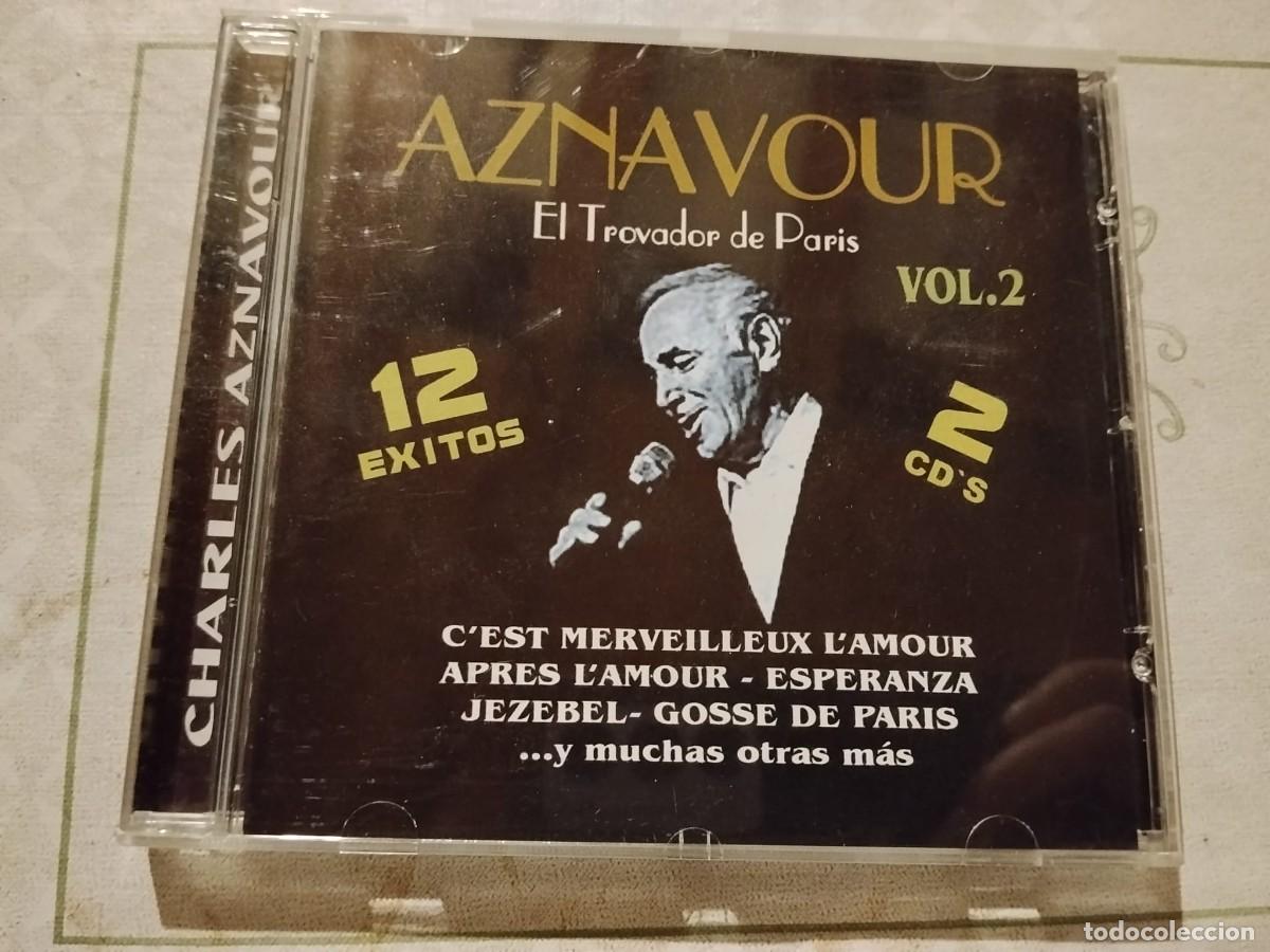 CDs de m&uacute;sica: Charles Aznavour - 2 CDs &Eacute;xitos - Foto 1