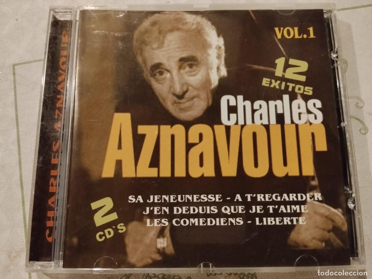 CDs de m&uacute;sica: Charles Aznavour - 2 CDs &Eacute;xitos - Foto 2