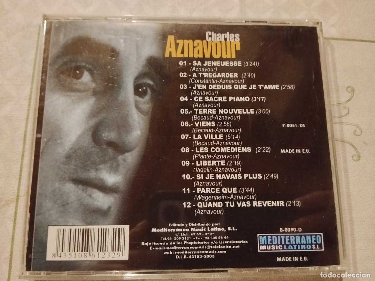 CDs de m&uacute;sica: Charles Aznavour - 2 CDs &Eacute;xitos - Foto 4