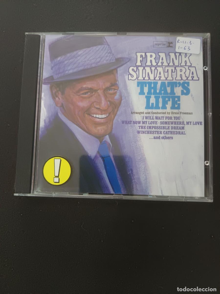 CDs de m&uacute;sica: CD. FRANK SINATRA. THATS LIFE - Foto 1