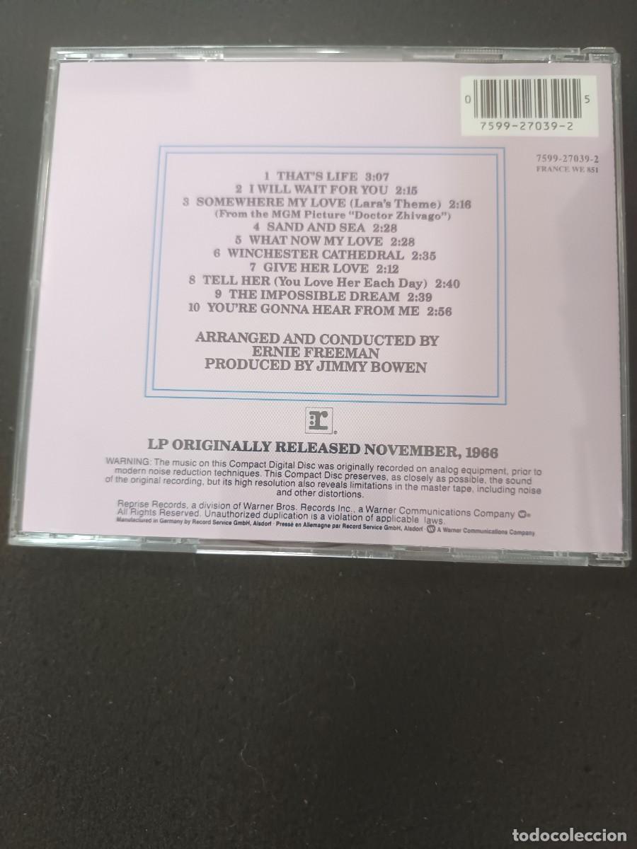 CDs de m&uacute;sica: CD. FRANK SINATRA. THATS LIFE - Foto 2