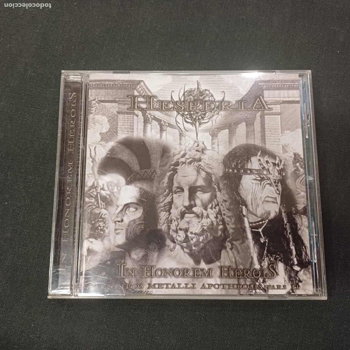 CDs de m&uacute;sica: HESPERIA/IN HONOREM HEROES/CD METAL. - Foto 1