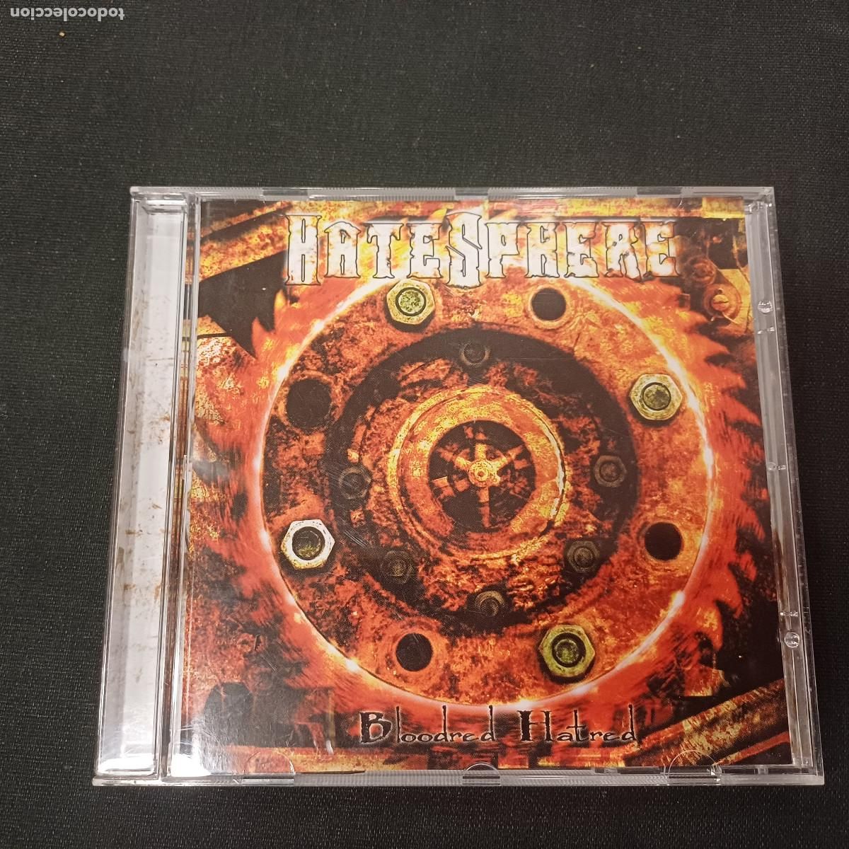 CDs de m&uacute;sica: HATESPHERE/BLOODRED HATRED/CD METAL. - Foto 1