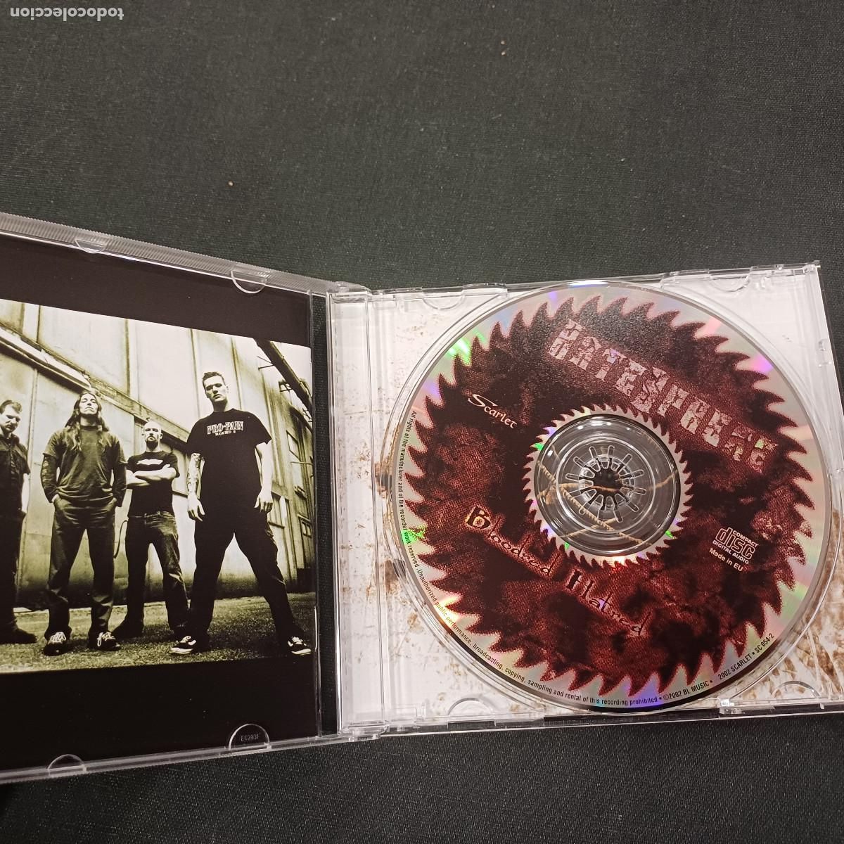 CDs de m&uacute;sica: HATESPHERE/BLOODRED HATRED/CD METAL. - Foto 2